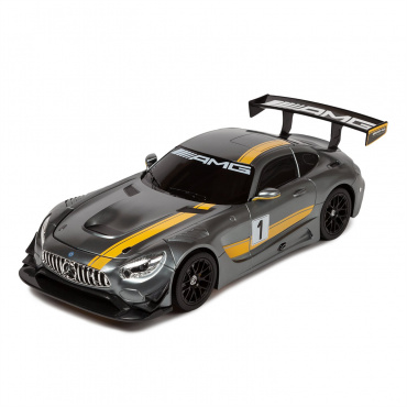 74820 Игрушка транспортная "Автомобиль-трансформер на р/у 'Mercedes-Benz GT3 2.4G" 1:14